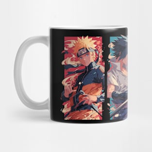 naruto and sasuke Mug